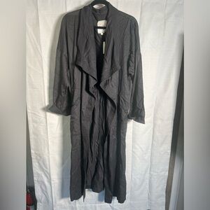 NWT Anthropologie Hei Hei Trench‎ Like Long Coat- Medium